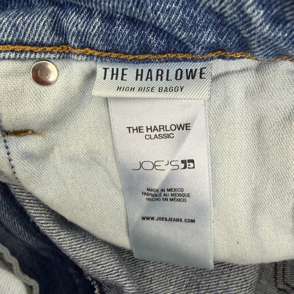 NWT JOE'S JEANS The Harlowe High Rise Wide Leg Jeans Classic Baggy - Picture 12 of 14